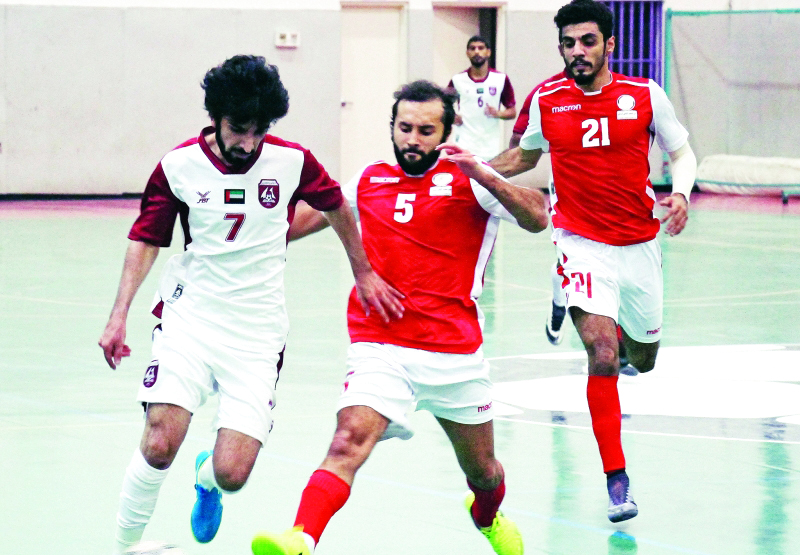 "■ من مباريات دوري الصالات | البيان"