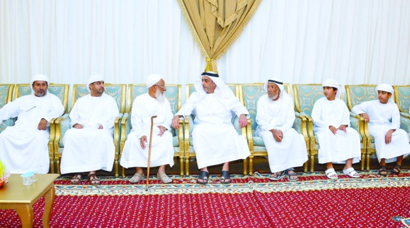 نهيان وسيف وحامد وعبدالله وخالد بن زايد يعزّون في شهيدي الوطن بدر المراشدة وعلي المسماري
