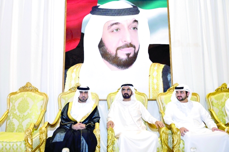"Ⅶ محمد بن راشد ومكتوم بن محمد والعريس"