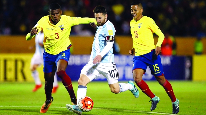 "Ⅶ ميسي قاد الأرجنتين إلى مونديال روسيا | أرشيفية"
