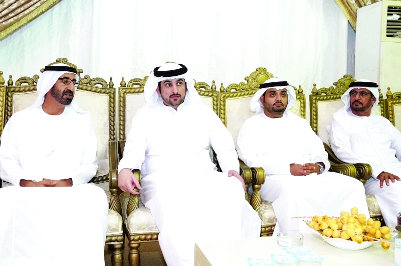"■ سموه يواسي ذوي الفقيد"