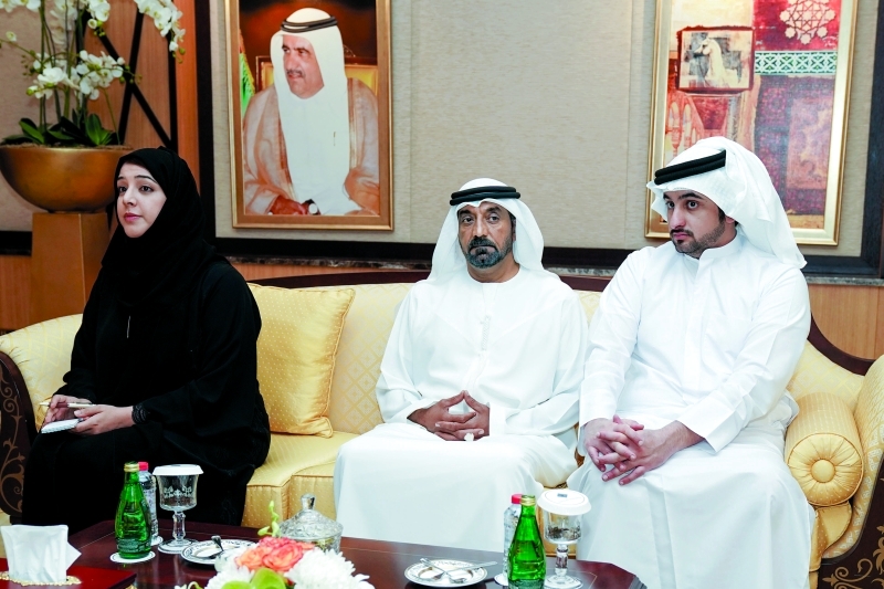 "أحمد بن سعيد وأحمد بن محمد وريم الهاشمي"
