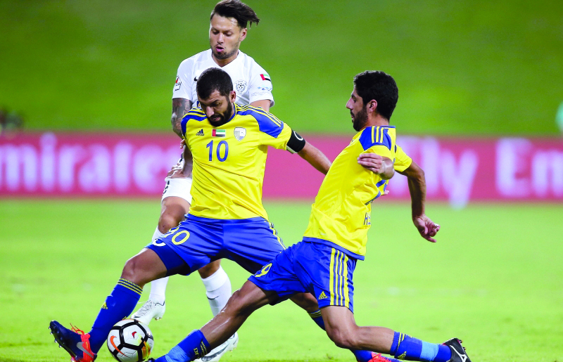 "■ من مباراة الظفرة والنصر | تصوير - مجدي اسكندر"