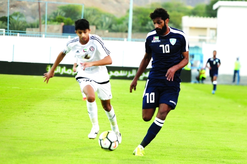 "■ ماهر جاسم يغيب عن لقاء دبا | تصوير- موهان"