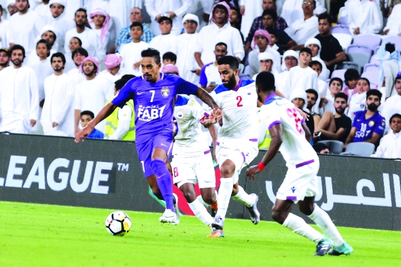 "■ العين تساوى مع الوصل في رصيد 14 نقطة | البيان"