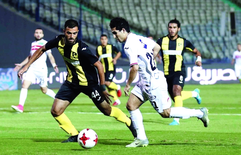 "■ جانب من لقاء الزمالك ووادي دجلة | البيان"