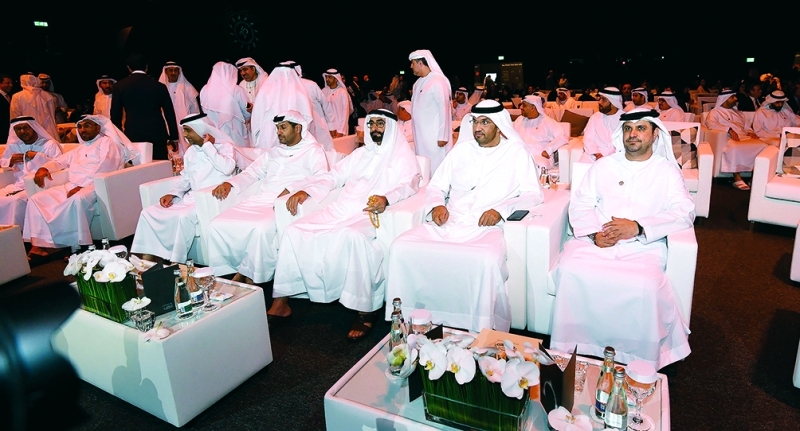 "■ محمد البواردي وسلطان الجابر وجاسم الزعابي وسيف الهاجري وطارق الحوسني يتقدمون المشاركين | من المصدر"