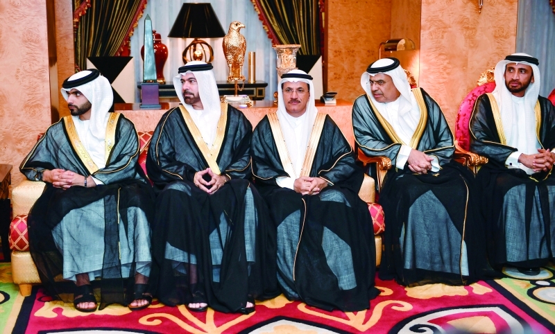 "■ منصور بن محمد ومحمد القرقاوي وسلطان المنصوري وعبيد الطاير ومحمد الشيباني"
