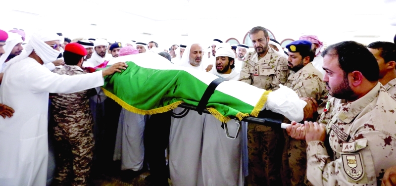 جموع غفيرة تشيّع شهيد الوطن عبد الله الحوسني