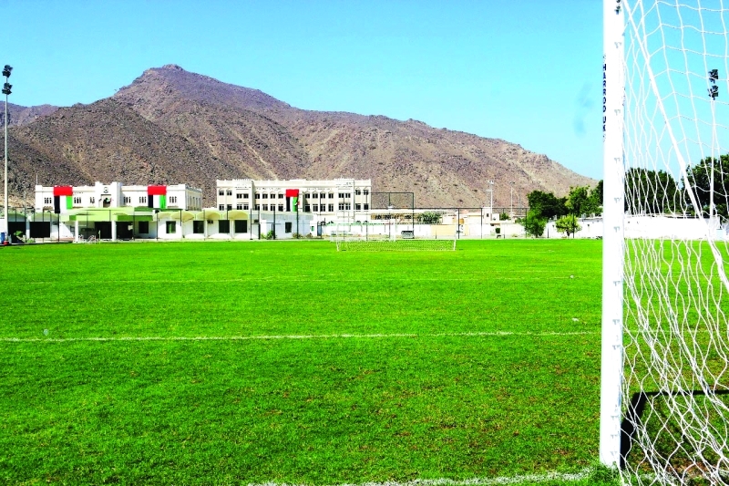 "■ ملاعب المراحل السنية في خورفكان | البيان"