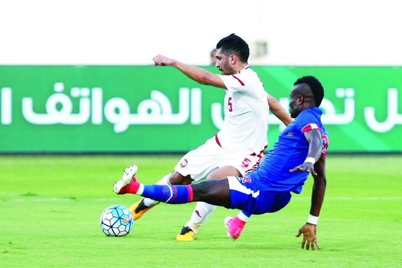 "المنتخب لم ينجح في إدراك التعادل مع هاييتي | تصوير: عمران خالد"