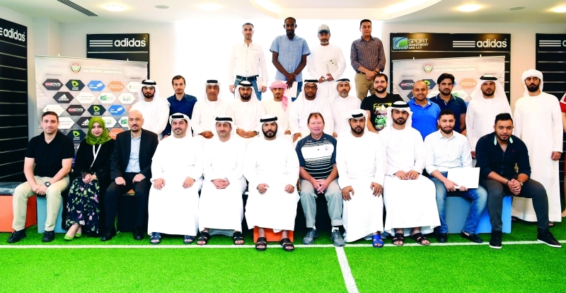 "المشاركون في دورة الإدارة الرياضية | البيان"