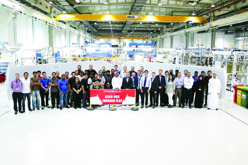 «ستراتا» تسلّم أول رفارف أجنحة «إيرباص A350-900»