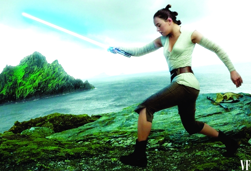 "■ لقطة من فيلم الختام  «حرب النجوم: الجيداي الأخير»"