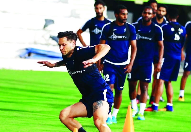 "من تدريبات النصر | البيان"
