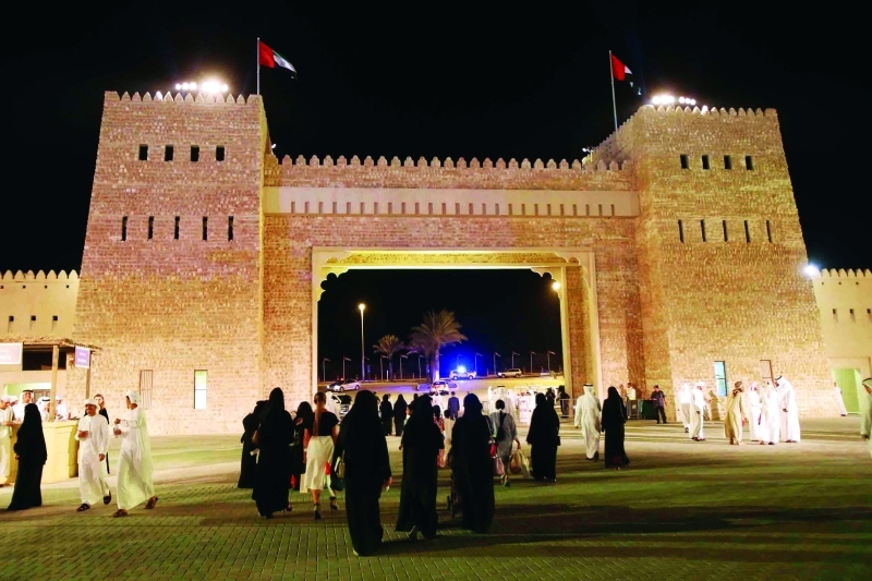"المهرجان يجسد قيم التسامح والمحبة التي تتبناها دولة الإمارات تصوير: مجدي اسكندر"