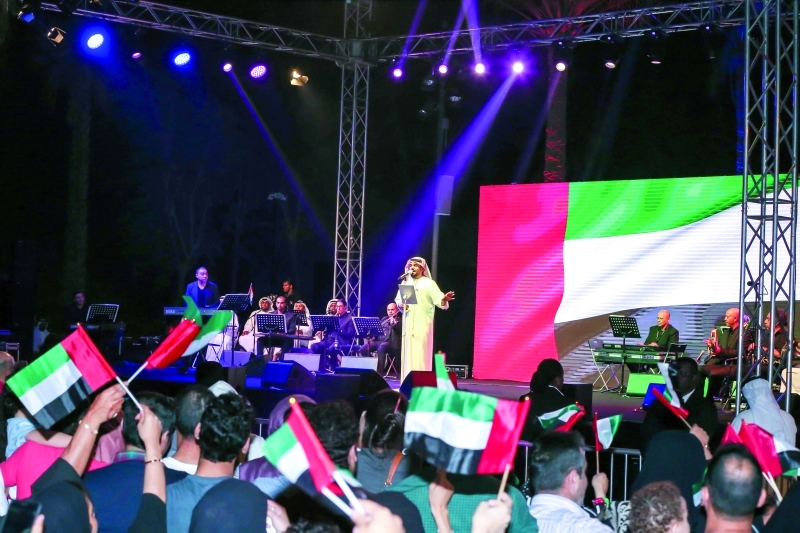 الجسمي يعزف ألحان المحبة والخير في ربوع الإمارات