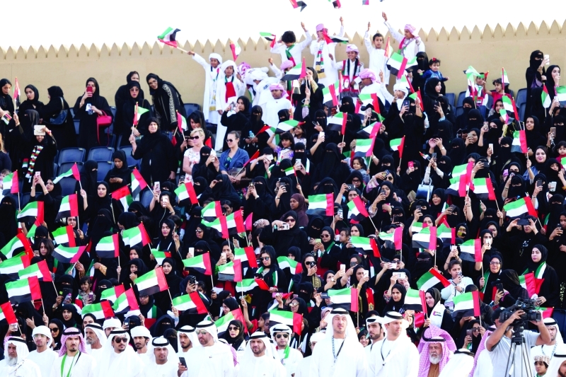 "■ جماهير حاشدة شاركت في أفراح اليوم الوطني"