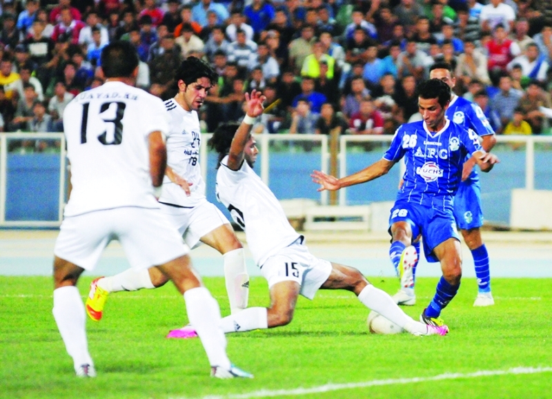 "جانب من مباريات الدوري العراقي | البيان"