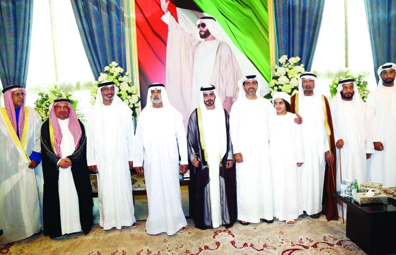 "■ حامد بن زايد ونهيان بن مبارك وسعيد بن حمدان ومحمد بن نهيان بن مبارك"