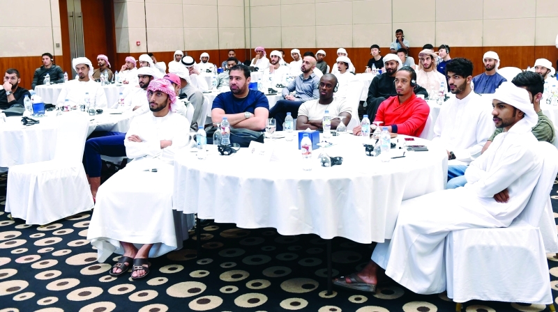 "جانب من ورشات التدريب الإعلامي للاعبين | أرشفية"