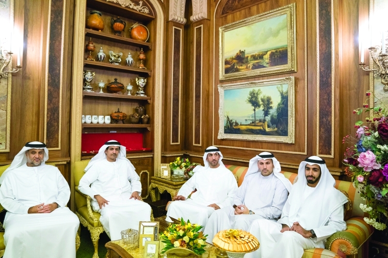 "Ⅶ علي الشامسي وخلدون المبارك ومحمد المزروعي وشخبوط بن نهيان"