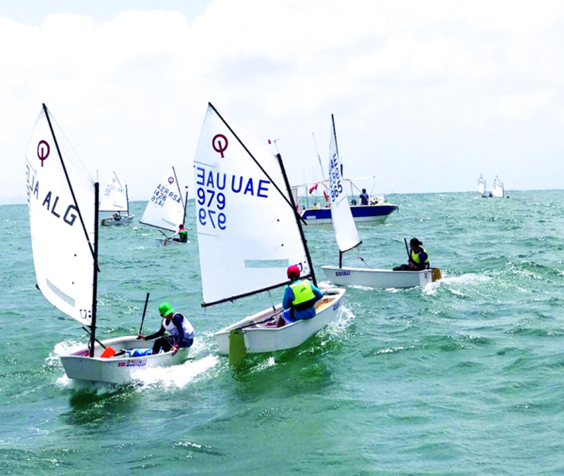 "■ جانب من منافسات البطولة | البيان"
