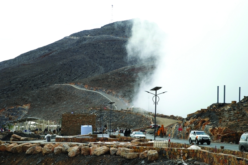 "جبل جيس في رأس الخيمة تصوير : إبراهيم صادق"