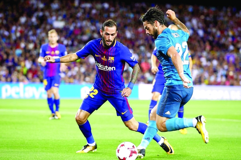 "■ «الكلاسيكو» مثال على الانقسام السياسي الحاد بين مدريد وإقليم كاتالونيا | أرشيفية"