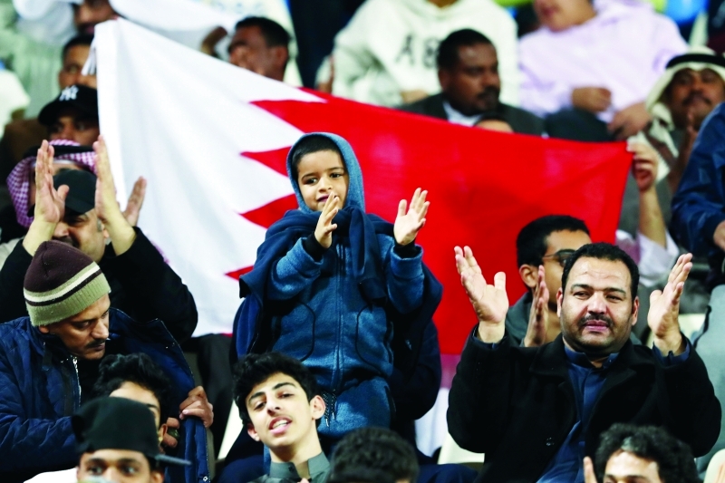 "مباراة منتخب البحرين والعراقي . ديسمبر 23 2017 . تصوير : عبدالله المطروشي"