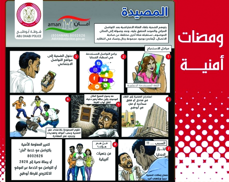 "■ مطبوعة إدارة المعلومات الأمنية بشرطة أبوظبي | من المصدر"