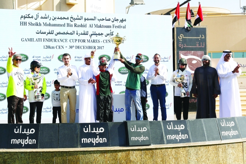 "خلال تتويج أبطال السباق | البيان"
