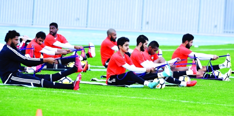 الأبيض يتدرب سراً والهجوم هاجس موقعة «أسود الرافدين»