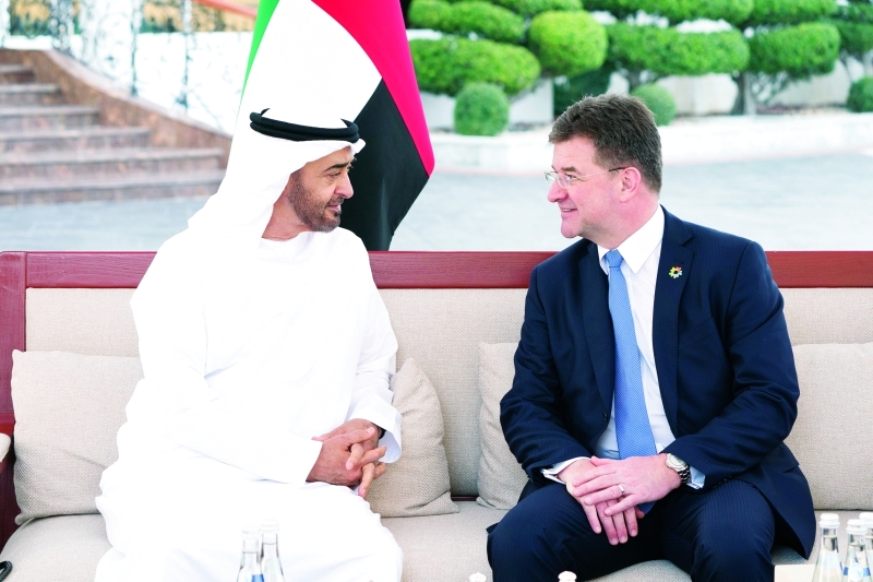 محمد بن زايد: الإمارات نموذج للعمل  المشترك في التصدي للتحديات الدولية