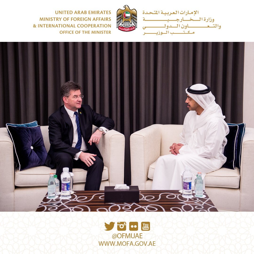 عبدالله بن زايد: حريصون على تعزيز الشراكات التنموية