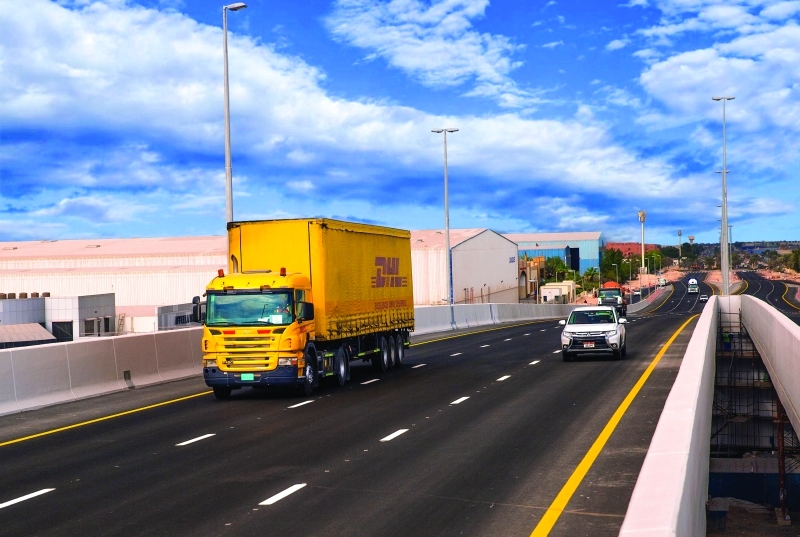 "■ جسر «جافزا» الجديد يربط بين شمالها وجنوبها في يسر وسهولة | البيان"