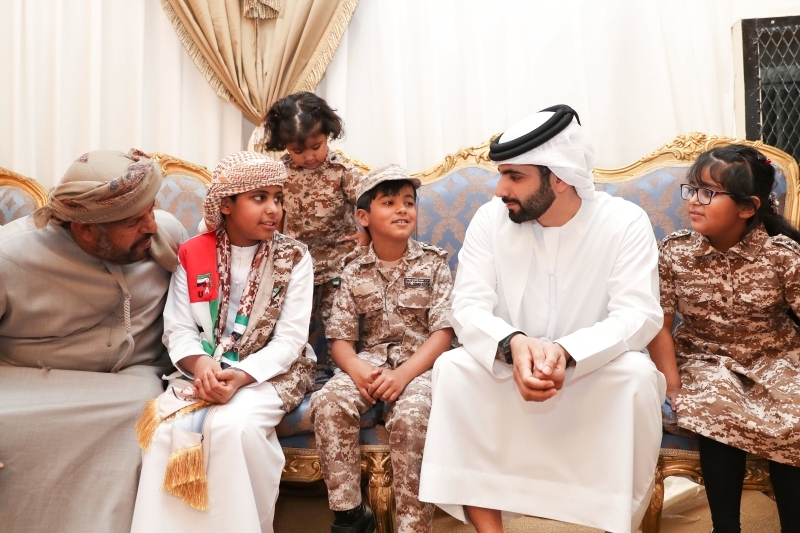"وسموه متوسطا أنجال الشهيد"