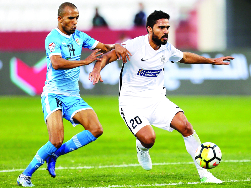 "Ⅶ النصر عاد بالعلامة الكاملة من ملعب دبا | تصوير - زيشان أحمد"