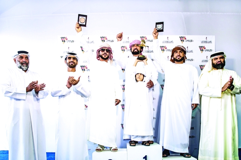 "الفائزون على منصة التتويج | البيان"