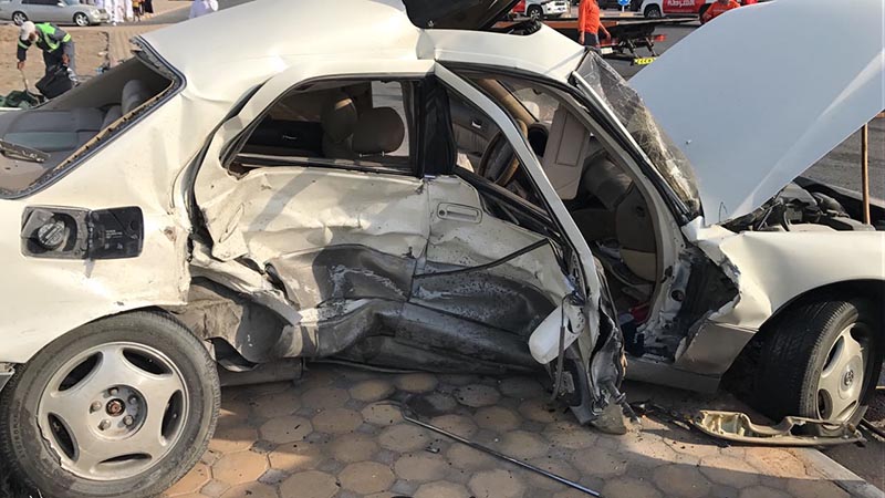 وفاة أب وابنه في حادث بليغ برأس الخيمة
