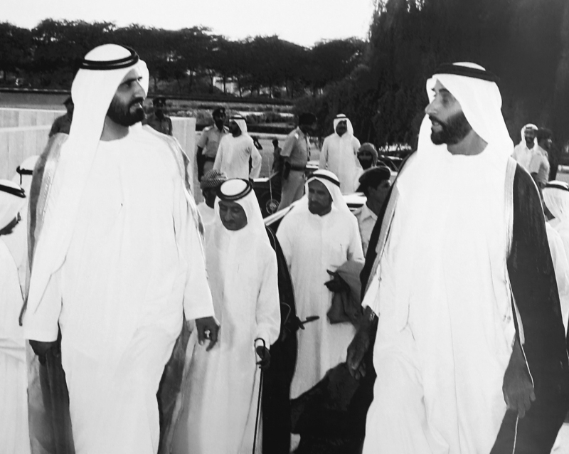 زايد ومحمد بن راشد رابطة فريدة وشائجها الشعر والفروسية والمجد