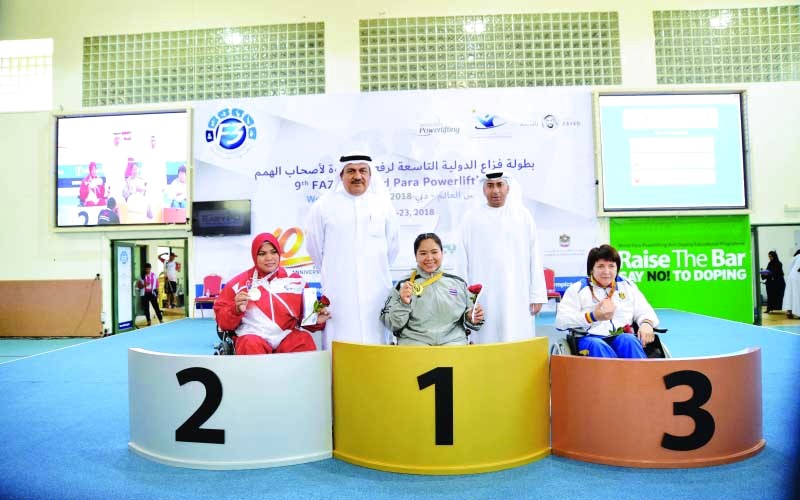 "جانب من تتويج الفائزين في اليوم الأخير | البيان"