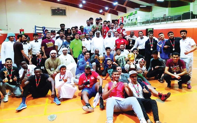 "لقطة للفائزين في ختام البطولة | البيان"