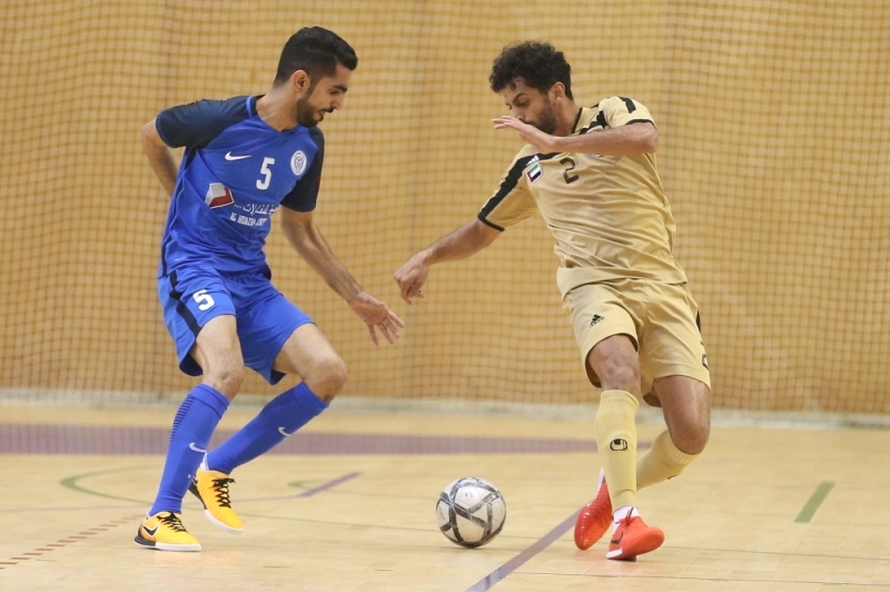 "من لقاء النصر ومليحة في دوري الصالات | من المصدر"