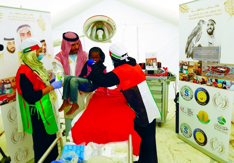 تدشين مستشفى الشيخة فاطمة للمرأة والطفل في السودان