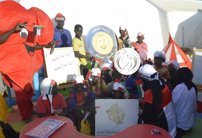 مستشفى الشيخة فاطمة يعالج آلاف الأطفال في السودان