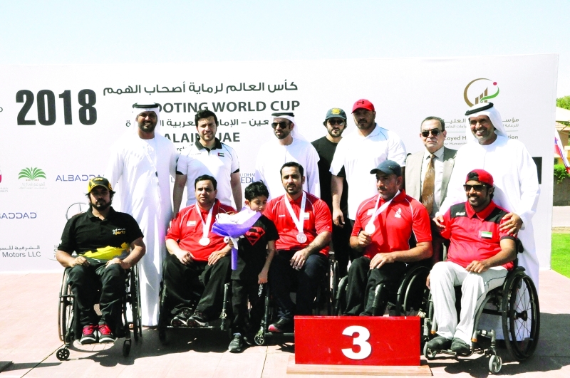 "منتخبنا عقب التتويج بالميدالية البرونزية | البيان"
