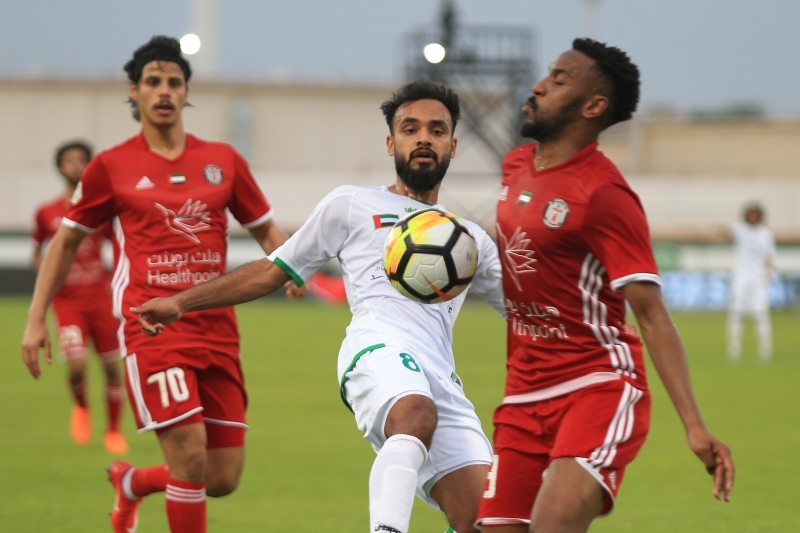 "فريق الإمارات أنعش آماله بالفوز على الجزيرة | تصوير- إبراهيم صادق"