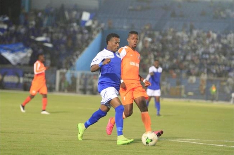 "جانب من لقاء الهلال واكوا النيجيري | من المصدر"