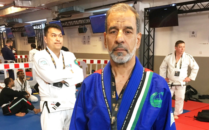 "محمد سعيد أكبر المشاركين سنا | البيان"
